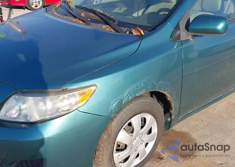 2010 Toyota Corolla Le z USA, uszkodzony, nr VIN 2T1BU4EE5AC507900